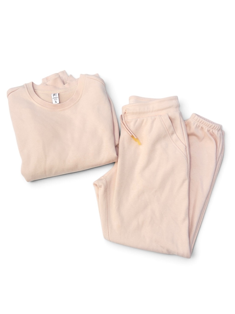 Athleta Girl Lounge Set | crewneck And Joggers Set Pink Blush | Size XL (14)